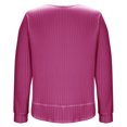 thumbnail image 2 of yillto Plus Size Sweaters for Womens Long Sleeve Ribbed Blouse Lightweight Knit Fall Sweater Tops S-5XL, 2 of 6