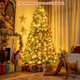thumbnail image 5 of Árbol de Navidad Costway preiluminado de 240 cm con control remoto y 9 modos de iluminación, 5 of 6