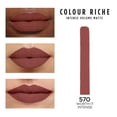 thumbnail image 4 of L'Oreal Paris Colour Riche Smudgeproof Intense Volume Matte Lipstick, 570 Worth It Intense, 4 of 9