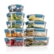 thumbnail image 1 of Recipientes de vidrio GC GENICOOK para almacenamiento de alimentos con tapas herméticas, 1 of 9