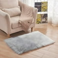 thumbnail image 1 of Soft Rug Chair Cover Artificial Sheepskin Wool Warm Hairy Carpet Seat Mats Rug, 1 of 2