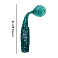 thumbnail image 4 of 25 uds 80mm T-Tail Swimbait Señuelos Pesca blandos cebo Artificial gusano () verde, 4 of 4