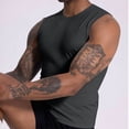 thumbnail image 6 of Cmfcve Big & Tall Men's Summer Tops Dry Fit Workout Running Tank Top Gym Sleeveless Muscle Athletic Shirt, 6 of 9