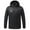 Black, variant on Luxalzxs Heated Jackets for Men Women USB Intelligent Constant Temperature Heated Windproof Plus Size Coat Winter 21-Zone Heated Jacket Coat