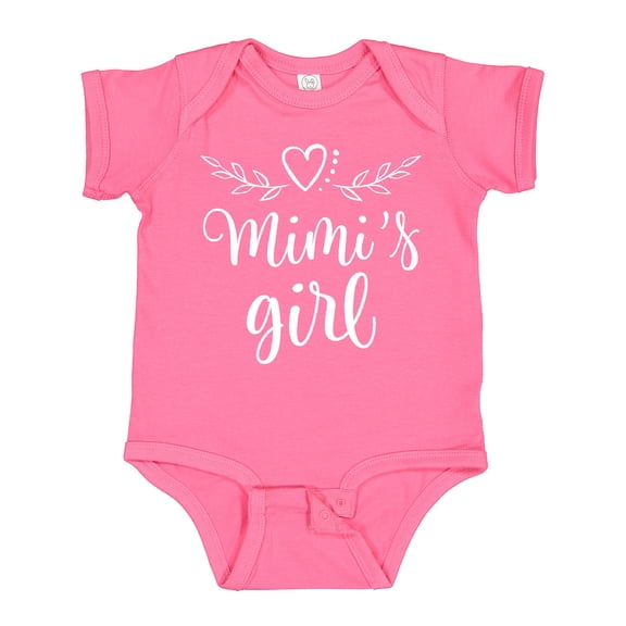 Inktastic Mimi Girl Granddaughter Girls Baby Bodysuit