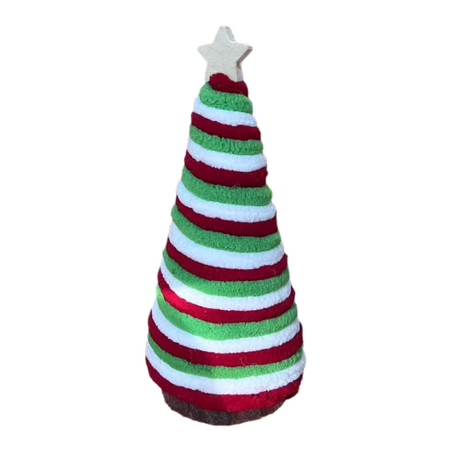 Mini Christmas Tree Tabletop Decoration, Small Artificial Christmas Tree for Desk, Festive Table Centerpiece for Home Office Shelf Mantel Holiday Décor