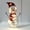 B, variant on Christmas Snowman Family Yard Decoration, Lighted Outdoor Scene with Multicolor Lights for Garden and Patio, Festive Acrylic Decor for Holidays