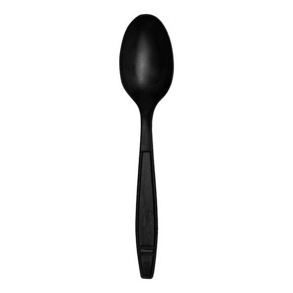 Karat Earth Heavy Weight Bio-Based Tea Spoons, Black - 1000 pcs