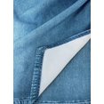 thumbnail image 5 of Women's High Waist Ruched Mini Skirt, Asymmetrical Hem Fitted Bodycon Skirt for Work, Office, Date Night & Everyday Wear, 5 of 7