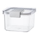 thumbnail image 2 of Contenedor para almacenar arroz, contenedor para alimentos, dispensador de alimentos secos, almacenamiento de alimentos a granel blanco, 2 of 6