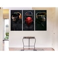 thumbnail image 4 of WiseMonkeysVäggkonstpåcanvas-Modernheminredning-30x50cm,3delar, 4 of 5