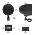 thumbnail image 3 of Sistema de Altavoces y Amplificador BOSS Audio Moto/UTV Bluetooth 3" Impermeable, 3 of 7