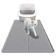 thumbnail image 1 of Alfombrilla de arena para gatos Mofason XXL impermeable para suelo, color gris, 1 of 8
