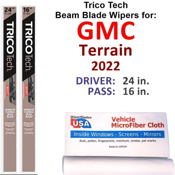 2022 GMC Terrain Beam Blade Wipers (Set of 2)