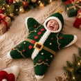 thumbnail image 4 of Generic Starfish Baby Outfit Funny Halloween Christmas Wearable Blanket Knit Onesie, 4 of 4