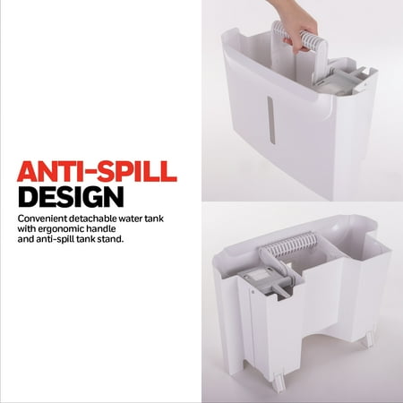 Honeywell - 50 Pint Dehumidifier with Built-In Drain Pump - White