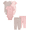 Pink Floral, variant on Baby Outfit Set, 5-Piece, Sizes Preemie-24 Months
