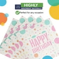 thumbnail image 2 of Exquisite Pink Birthday Print Paper Luncheon Napkins - 100 Ct., 2 of 4