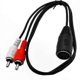 thumbnail image 4 of 7-Pin DIN to Dual RCA Male o Cable - 1.5M MIDI Cord for Music Equipment Connection, 4 of 4