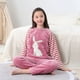 thumbnail image 3 of Pijamas de felpa para niños y niñas, ropa de dormir cálida de dinosaurio de dibujos animados para bebés, ropa de noche de invierno para adolescentes, 3 of 4