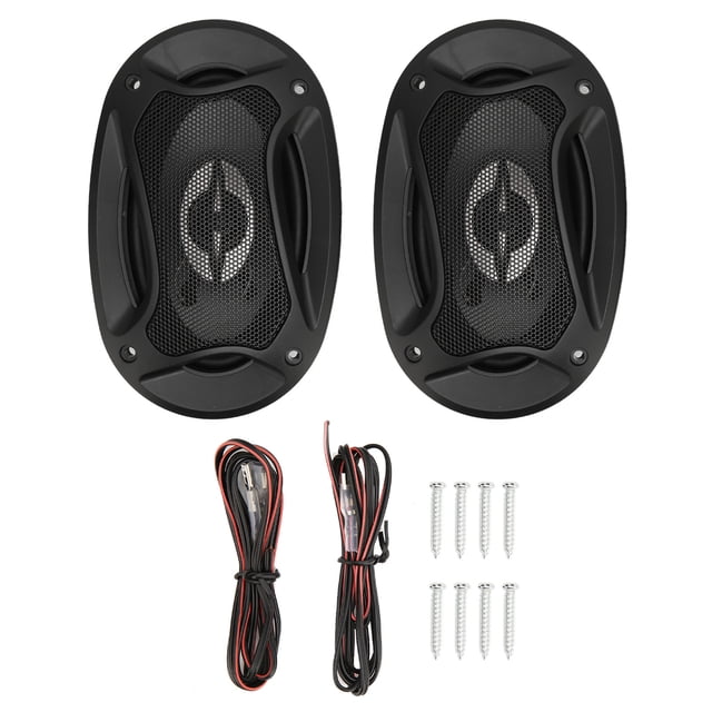 2 uds altavoz para coche 280W graves de frecuencia completa 6 pulgadas altavoces coaxiales para coche con disipación de calor