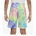 thumbnail image 2 of Nike Kids Boy's NSW Club Tie-Dye Shorts (Little Kids/Big Kids) Arctic Punch SM (7-8 Big Kid), 2 of 2