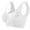 White, variant on SROBPTY Plus Size Bras for Women, Womens Everyday Bras, Women Thin Sports Yoga Comfortable Workout Bras with Removable Pads Beige,XXXL