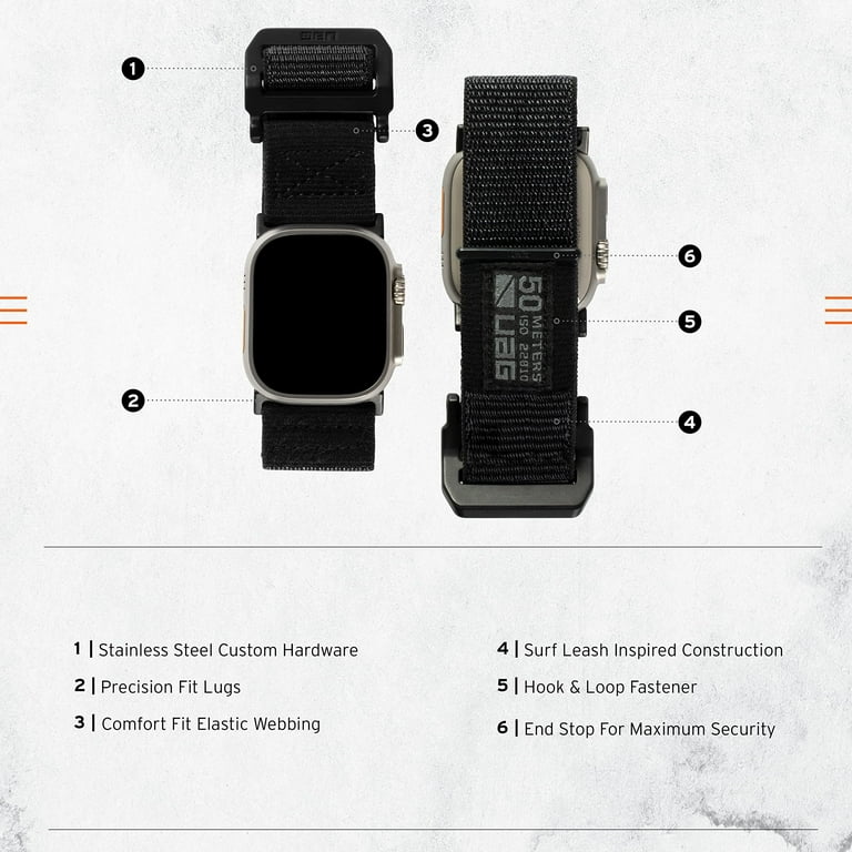 UAG Active Watch Strap for Apple Watch Ultra 2/Ultra Rugged