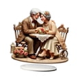 thumbnail image 3 of Letrero de boda plano en 2D con "Love", adorno de escritorio (no 3D), pieza central, obra de arte, decoración acrílica plana, regalo, 3 of 9