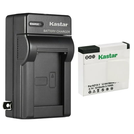 Kastar 1-Pack Battery and AC Wall Charger Replacement for Xiaomi YI AZ13-1 Xiaomi YI AZ13-2 Battery Xiaomi Yi 1 Action Camera Xiaomi Xiaoyi 1080P 16.0MP CMOS Sports Action Camera Camcorder