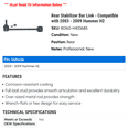 thumbnail image 2 of Rear Stabilizer Bar Link - Compatible with 2003 - 2009 Hummer H2 2004 2005 2006 2007 2008, 2 of 2