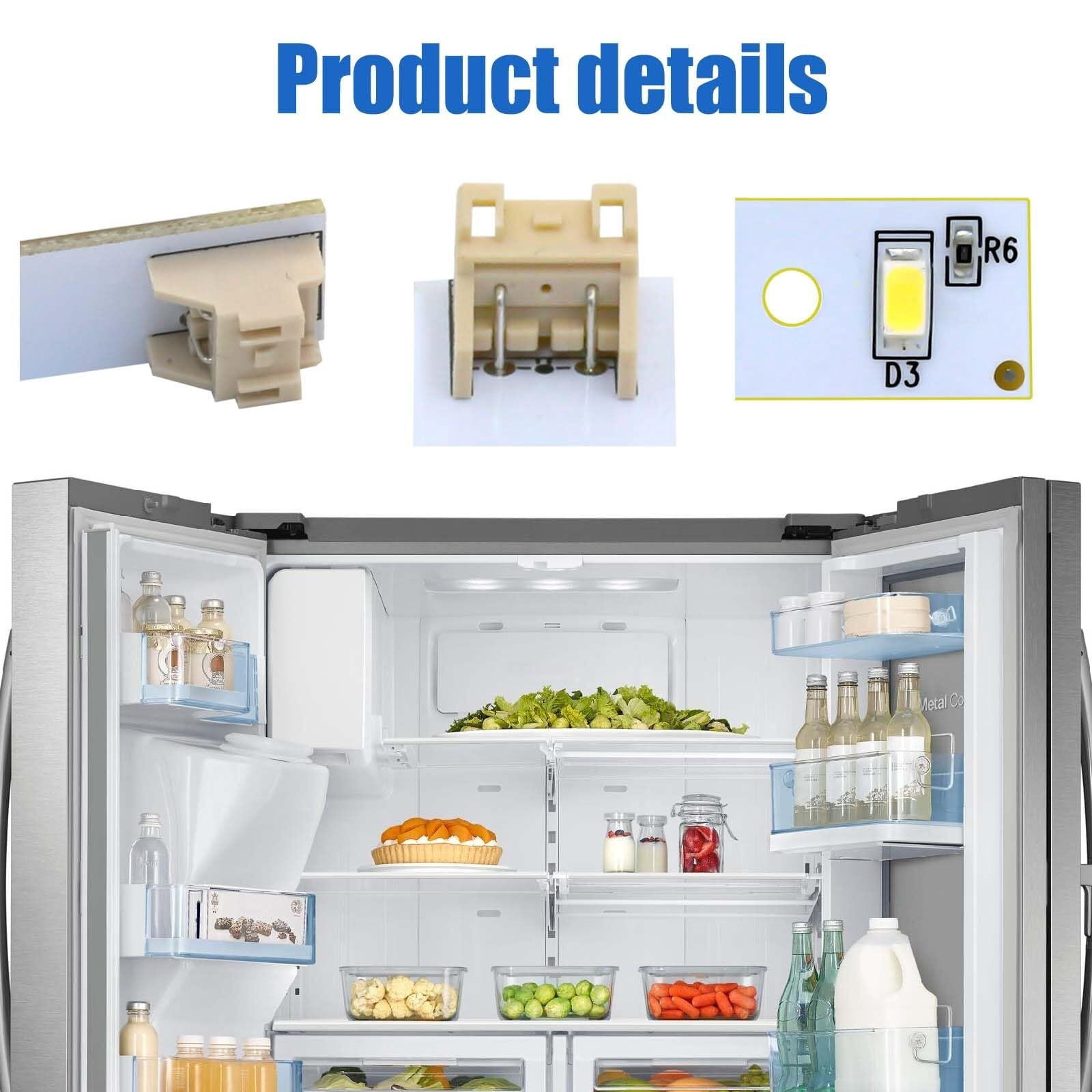 WR55X26671 LED Light Board for GE Refrigerators | Replacement for PS11767930, AP6035586, 4468532, EAP11767930 | Easy Installation 5PCS
