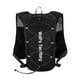 thumbnail image 3 of Chaleco de hidratación para correr, mochila con correa ajustable para pecho, para hombre y mujer, mochila ligera para correr, senderismo, acampada Negro, 3 of 8