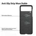 thumbnail image 2 of Compatible for Samsung Galaxy Z Flip 3 5G Kickstand Case, Z Flip 3 Case with Hinge Protection & Strong Magsafe Wireless Charging Compatible Cover Case for Samsung Galaxy Z Flip 3,Black, 2 of 12