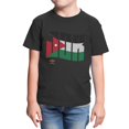 thumbnail image 2 of Umbro Kids Jordan Wavy Logo T Shirt (Black, XS-XL), 2 of 4