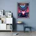 thumbnail image 7 of Diamond Art Kit for Adults, Dragon Blue Pink Heart Print No.46 Diamond Painting for Adults Beginners, 5D DIY Diamond Art Painting Kits, Colorful Diamond Painting Craft for Home Decor 12x16, 7 of 7