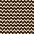thumbnail image 1 of Ahgly Company Indoor Square Patterned Black Bean Brown Area Rugs, 8' Square, 1 of 6