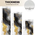 thumbnail image 4 of Black and Gold Marble Glitter Streaks Pattern Kitchen Rugs Sets Of 3,Kitchen Runner Rugs Non Skid Washable,Decorative Kitchen Floor Mats for Kitchen,Sink,Laundry,17"x30"+ 17"x47" + 17"x59", 4 of 6