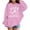 1Pink222, variant on XAOFW Kid Sweatshirts Hood Girls Fuzzy Jacket Athletic Long Sleeve Letter Graphic Loose Fashionable Comfortable Outdoor Holiday Vacation Tops