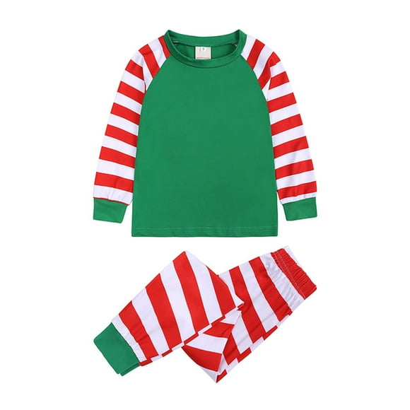 CEHVOM Matching Family Pajamas Sets Christmas PJ's Sleepwear Printed Top With Bottom Jammies Outfits