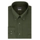thumbnail image 3 of Camisa de vestir Van Heusen Oxford Solid Regular Fit para hombre, verde oscuro, 3 of 7