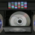 thumbnail image 3 of Studebaker SB2145B 80s Retro Street Bluetooth Boom Box with FM Radio & CD Player (Black), 3 of 7