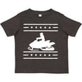 thumbnail image 3 of Inktastic Snowmobile Gift Silhouette Boys or Girls Toddler T-Shirt, 3 of 5