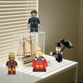 thumbnail image 5 of 28 Pzs Figuras de Bloques de Construcción de Héroes de Películas Clásicas, Mini Figuras de Acción de Capitán, Hombre Lobo Dorado, Juguetes de ABS para Regalo de Cumpleaños para Niños y Niñas, 5 of 5