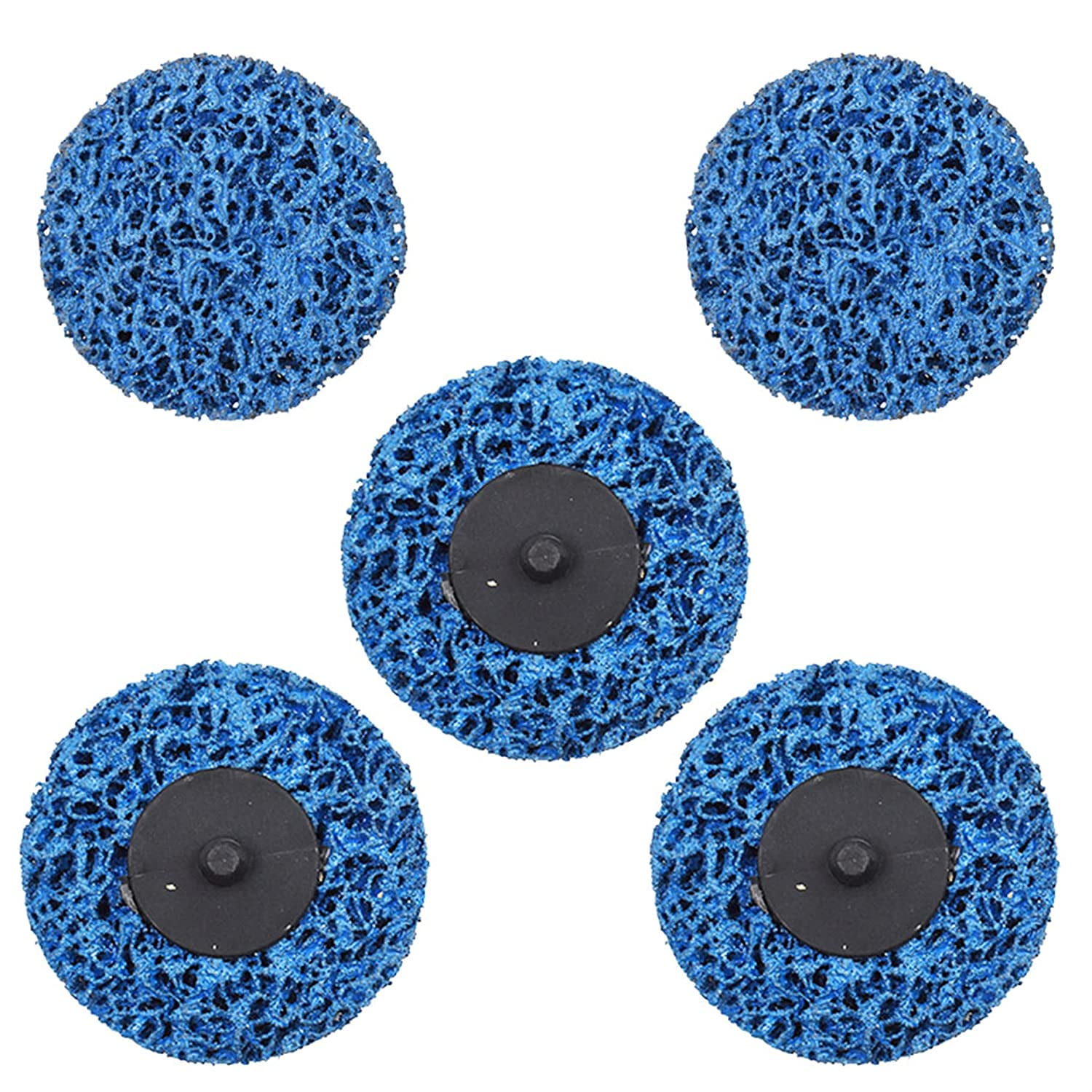 ALLCARB 5 Packs 3 Inch Quick Change Easy Strip Discs Stripping Wheel