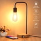 thumbnail image 5 of Luz De Mesa Multifuncional Luz Nocturna Iluminación Suave Lámpara De Lectura Junto A La Cama Con 2 Puertos Usb Interruptor Táctil De Brillo De 3 Niveles Compatible Con Bombilla E26 Para Dormitorio sonducket HA026558-01, 5 of 6