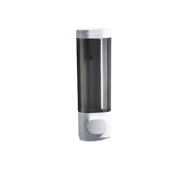 Naiovety Dispensador de fluidos de 300ML, contenedor de Gel de rellenable, botella de prensa para colgar en la pared, reutilizable para el hogar, Juegos de accesorios de baño Blanco 1 PC Naiovety HA071891-06