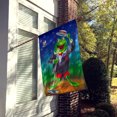 thumbnail image 2 of Carolines Treasures APH0523CHF Drapeau de Routine Comédie Grenouille Toile Taille Maison, 2 of 4