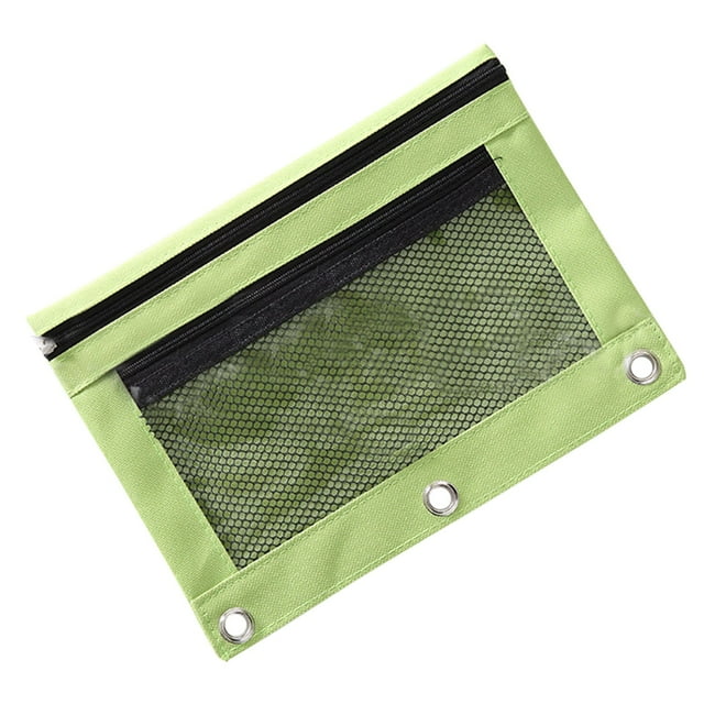 Trousse à Crayons Transparente Sac de Rangement pour Fenêtre Trousse de Maquillage Rigide pour Adultes Rentrée des Classes pour Voyage Bureau Université
