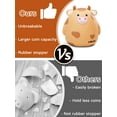 thumbnail image 6 of Cow Piggy Bank for Kids Adults, Cash Box, Unbreakable Coin Box for Boys Kids, Cute Animal Coin Money Bank Birthday Girls Adults, Coin Saving Boxes Room Decor, Brown, 6 of 8
